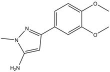 3-Amino-5-(3,4-dimethoxyphenyl)-2-methylpyrazole 