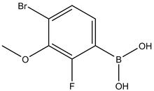 4-Bromo-2-fluoro-3-methoxyphenylboronic acid 
