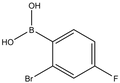 2-Bromo-4-fluorophenylboronic acid 