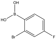 2-Bromo-4-fluorophenylboronic acid 