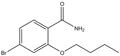 4-Bromo-2-butoxybenzamide 