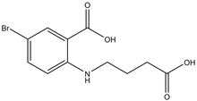 5-Bromo-2-[(3-carboxypropyl)amino]benzoic acid 