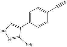 4-(3-Amino-1H-pyrazol-4-yl)benzonitrile 