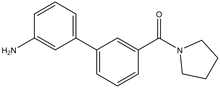 3-Amino-3'-(pyrrolidinocarbonyl)biphenyl 