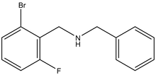 1-Bromo-3-fluoro-2-(benzylaminomethyl)benzene 