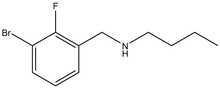 1-Bromo-2-fluoro-3-(butylaminomethyl)benzene 