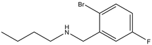 1-Bromo-4-fluoro-2-(butylaminomethyl)benzene 