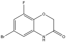 6-Bromo-8-fluoro-2,4-dihydro-1,4-benzoxazin-3-one 