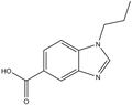 1-Propyl-1,3-benzodiazole-5-carboxylic acid 