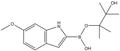 6-Methoxyindole-2-boronic acid pinacol ester 