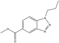 Methyl 1-propyl-1,2,3-benzotriazole-5-carboxylate 
