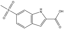 6-(Methylsulfonyl)-1h-indole-2-carboxylic acid 