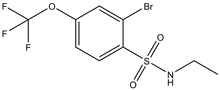 N-Ethyl 2-Bromo-4-trifluoromethoxybenzenesulfonamide 