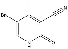 5-Bromo-3-cyano-4-methyl-2(1H)-pyridinone 