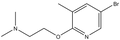 5-Bromo-2-[2-(N,N-dimethylamino)ethoxy]-3-picoline 