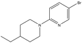 5-Bromo-2-(4-ethylpiperidino)pyridine 