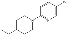 5-Bromo-2-(4-ethylpiperidino)pyridine 