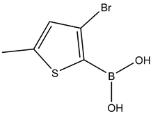 3-Bromo-5-methylthiophene-2-boronic acid 