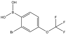 2-Bromo-4-(trifluoromethoxy)phenylboronic acid 