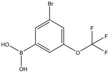 3-Bromo-5-(trifluoromethoxy)phenylboronic acid 