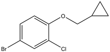 4-Bromo-2-chloro-1-(cyclopropylmethoxy)benzene 