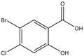 5-Bromo-4-chloro-2-hydroxybenzoic acid 