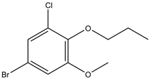 5-Bromo-1-chloro-3-methoxy-2-propoxybenzene 