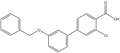 4-(3-Benzyloxyphenyl)-2-chlorobenzoic acid