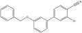 4-[3-(Benzyloxy)phenyl]-2-chlorobenzonitrile 