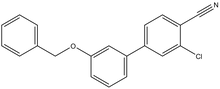 4-[3-(Benzyloxy)phenyl]-2-chlorobenzonitrile 