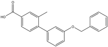 4-(3-Benzyloxyphenyl)-3-methylbenzoic acid 