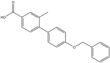 4-(4-Benzyloxyphenyl)-3-methylbenzoic acid