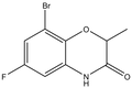 8-Bromo-6-fluoro-2-methyl-2,4-dihydro-1,4-benzoxazin-3-one 