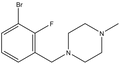 1-Bromo-2-fluoro-3-(4-methylpiperazinomethyl)benzene 
