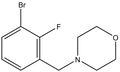1-Bromo-2-fluoro-3-(morpholinomethyl)benzene 