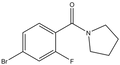 1-[(4-Bromo-2-fluorophenyl)carbonyl]pyrrolidine 