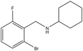 N-[(2-Bromo-6-fluorophenyl)methyl]cyclohexanamine 