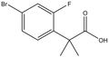 2-(4-Bromo-2-fluorophenyl)-2-methylpropanoic acid 