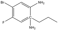 4-Bromo-5-fluoro-1-N-propylbenzene-1,2-diamine 