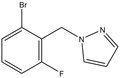 1-Bromo-3-fluoro-2-(1H-pyrazol-1-ylmethyl)benzene 