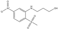 3-[(2-Methanesulfonyl-5-nitrophenyl)amino]propan-1-ol 