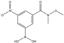 3-(Methoxy(methyl)aminocarbonyl)-5-nitrophenylboronic acid