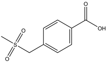 4-(Methanesulfonylmethyl)benzoic acid 