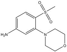 4-Methanesulfonyl-3-(morpholin-4-yl)aniline