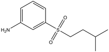 3-[(3-Methylbutane)sulfonyl]aniline 