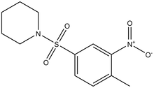1-[(4-Methyl-3-nitrobenzene)sulfonyl]piperidine 