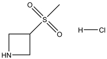 3-Methylsulfonyl-azetidine HCl 