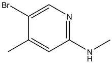 5-Bromo-2-methylamino-4-picoline 