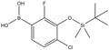 3-(t-Butyldimethylsilyloxy)-4-chloro-2-fluorophenylboronic acid 
