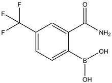 2-Carbamoyl-4-(trifluoromethyl)phenylboronic acid 